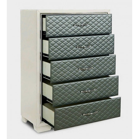 B2025W-070 : Tủ Đứng 05 Ngăn Kéo - H 138cm 